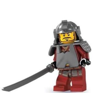 LEGO Series 3 Samurai Warrior Minifigure #4 8803 - Image 1