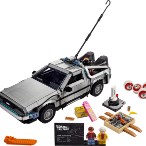 LEGO Creator Expert Back to the Future Delorean Car Set 10300 - Image 2