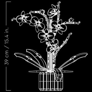 LEGO Creator Expert Botanical Collection Orchid Set 10311 - Image 4