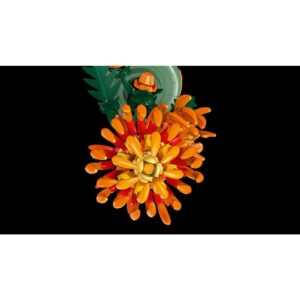 LEGO Icons Chrysanthemum Flower Decor Building Set 10368 - Image 4
