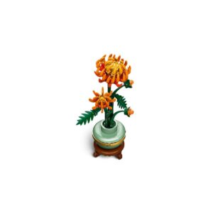LEGO Icons Chrysanthemum Flower Decor Building Set 10368 - Image 6