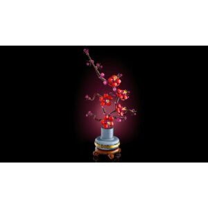 LEGO Icons Plum Blossom Flower Decor Display Set 10369 - Image 4