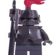 LEGO Scooby Doo Black Knight (Mr Wickles) Minifigure from Set 75904 - Image 2