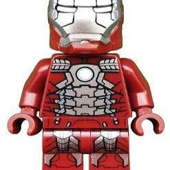 LEGO Super Heroes Iron Man Type 5 Armour Minifigure (Tony Stark Head) from 76125 - Image 2