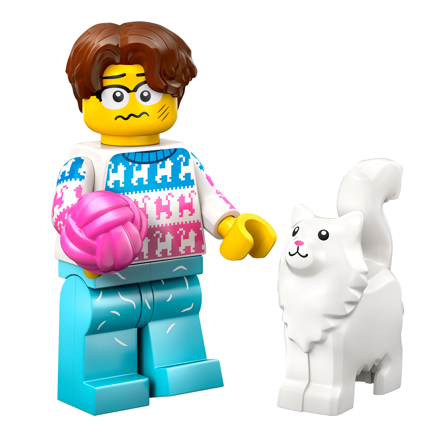 LEGO Minifigures Series 27 Cat Lover #11 Minifigure 71048 - Without Box - Image 2