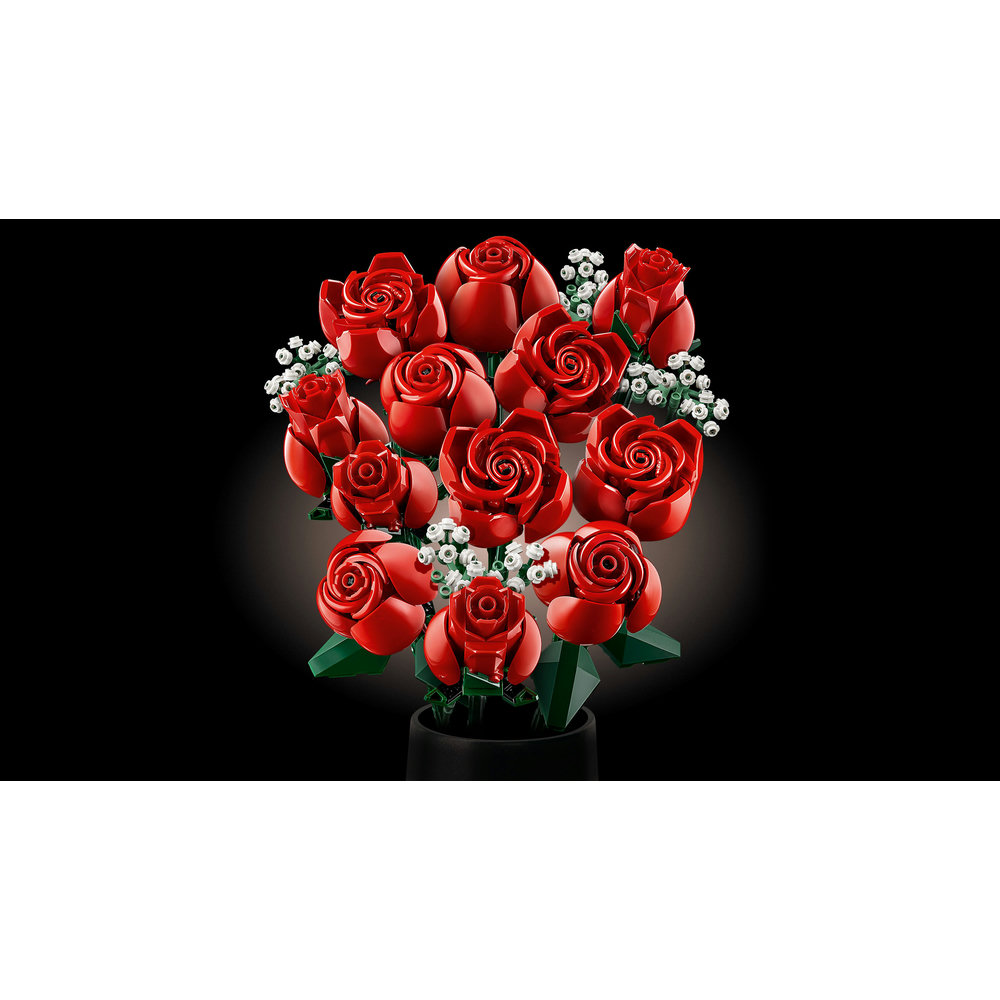 LEGO Icons Bouquet of Roses Building Set 10328 - Image 3
