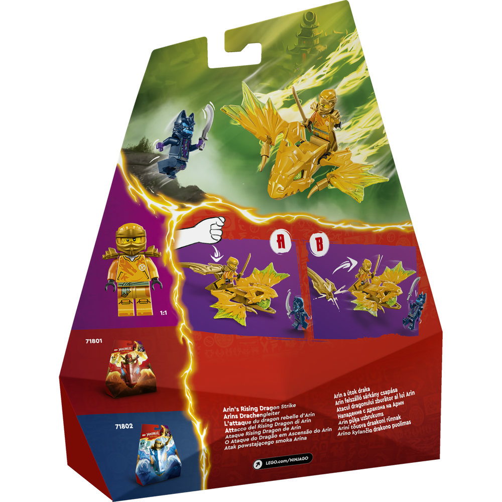 LEGO NINJAGO Arin’s Rising Dragon Strike Toy 71803 - Image 9
