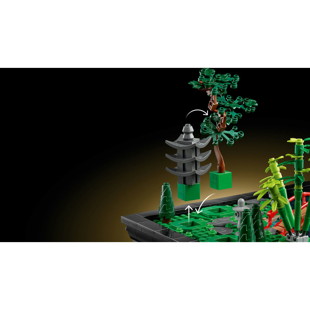 LEGO Icons Tranquil Garden 10315 (DAMAGED BOX) Building Kit for Adults (1,363 Pieces) - Image 5