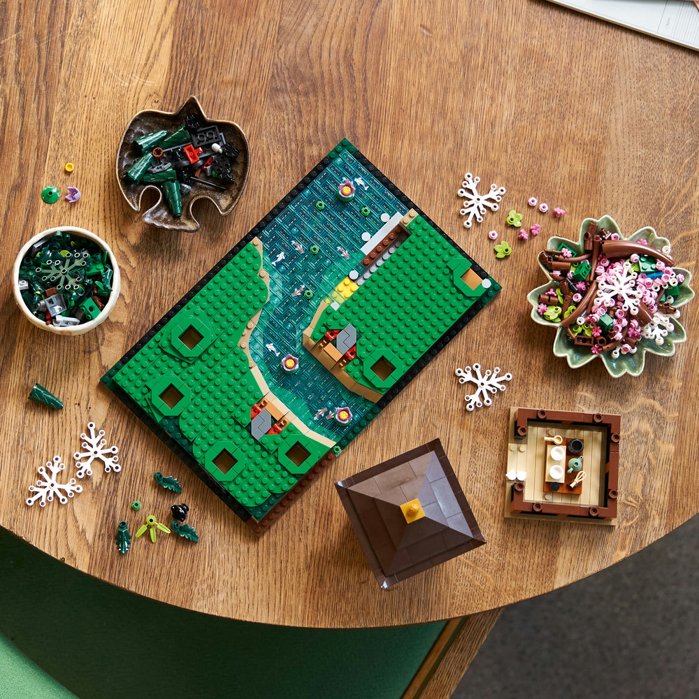 LEGO Icons Tranquil Garden 10315 (DAMAGED BOX) Building Kit for Adults (1,363 Pieces) - Image 7