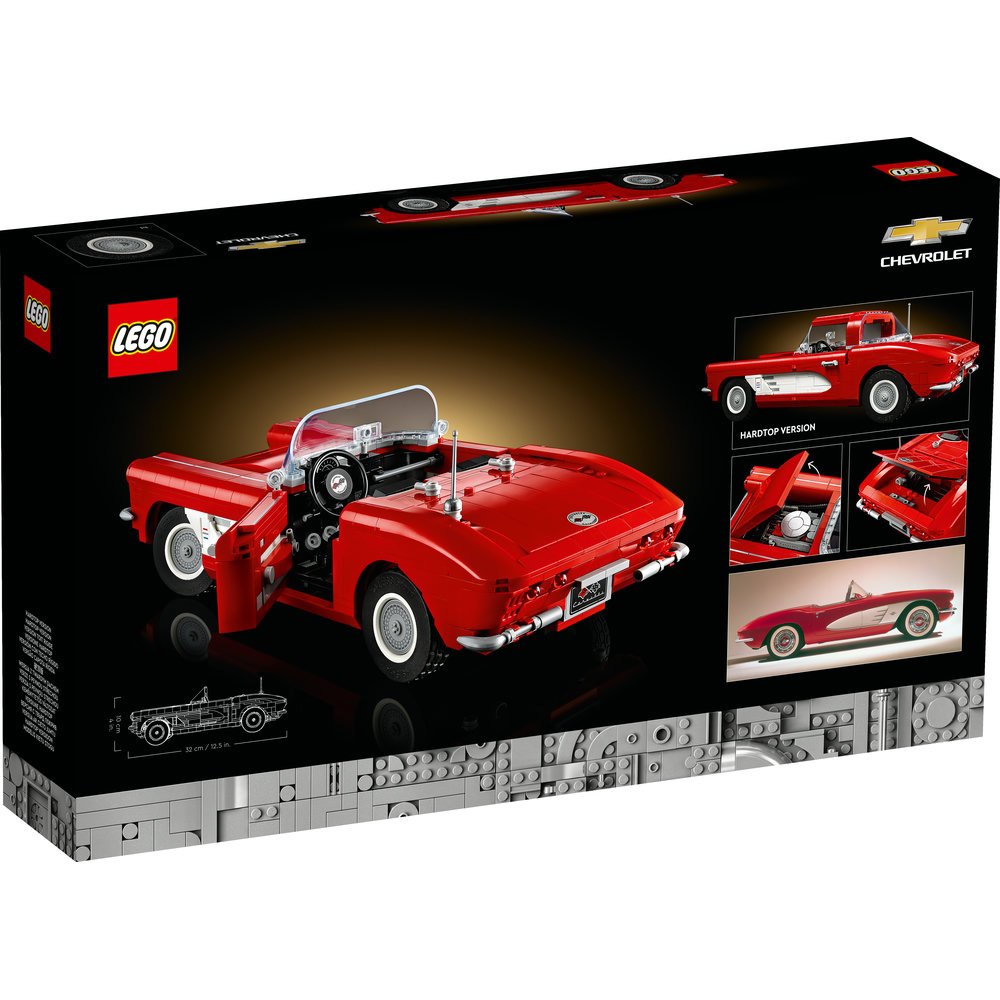 LEGO Icons Corvette Model Car Set for Adults 10321 - Image 9