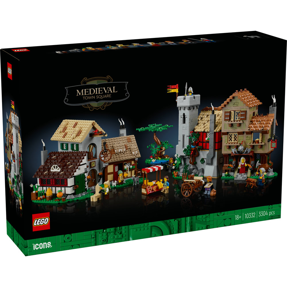 LEGO Icons Medieval Town Square Building Set 10332 - Image 1