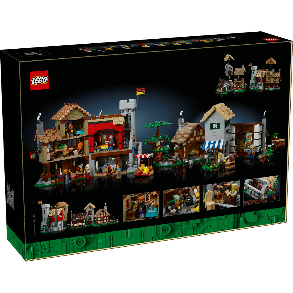 LEGO Icons Medieval Town Square Building Set 10332 - Image 8