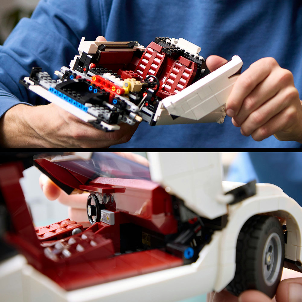 LEGO Icons Lamborghini Countach 5000 Quattrovalvole 10337 - Image 10