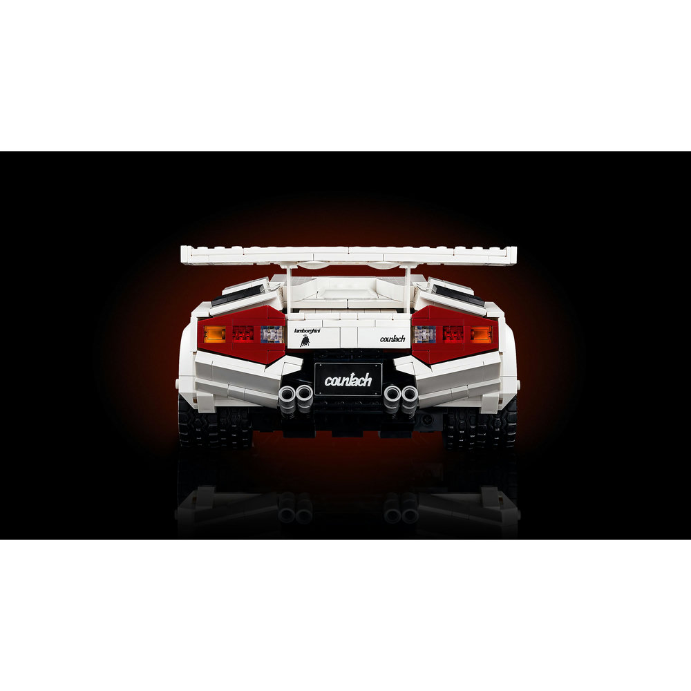 LEGO Icons Lamborghini Countach 5000 Quattrovalvole 10337 - Image 4