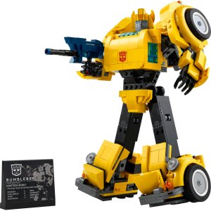LEGO Icons Transformers Bumblebee Model Set 10338 - Image 2