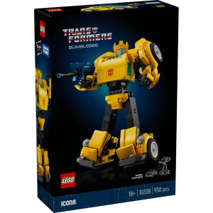 LEGO Icons Transformers Bumblebee Model Set 10338 - Image 8