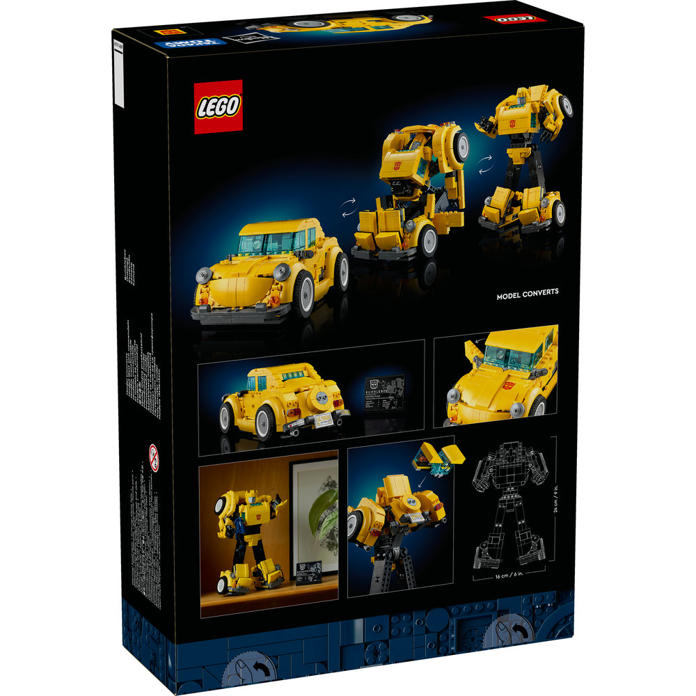 LEGO Icons Transformers Bumblebee Model Set 10338 - Image 9