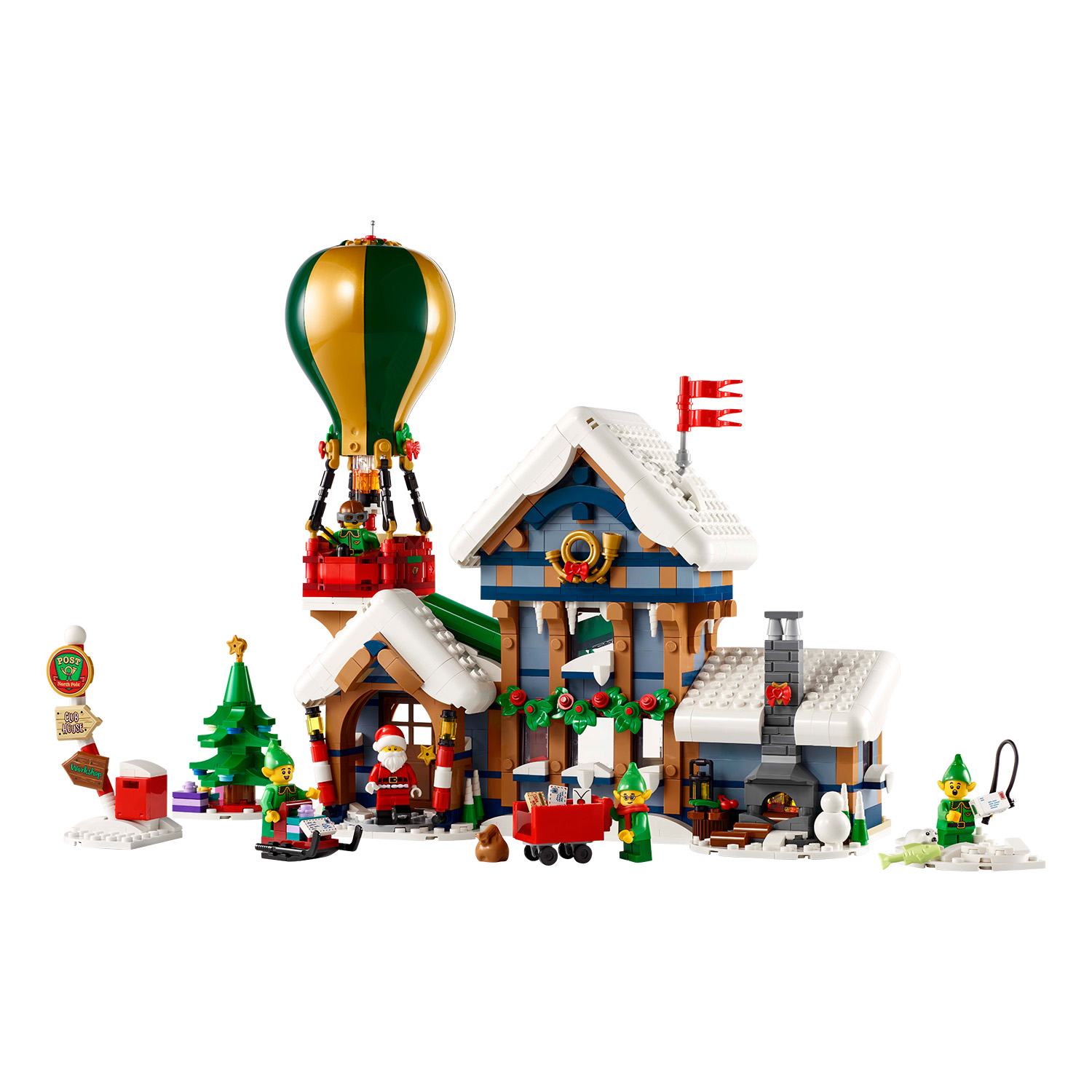 LEGO Icons Christmas Santa's Post Office Seasonal Exclusive Set 10339 - Image 2