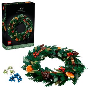 LEGO Icons Wreath, Festive Home Decor Set 10340 - Image 1