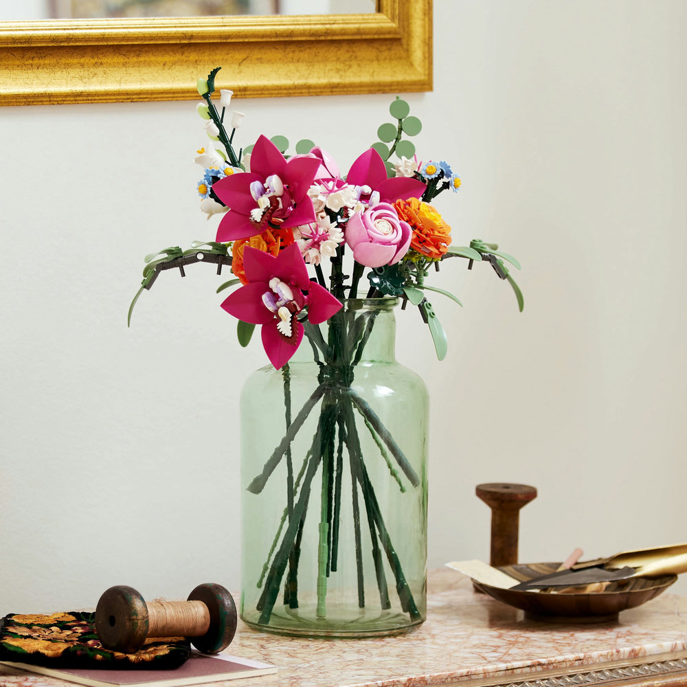 LEGO Botanicals Pretty Pink Flower Bouquet Floral Decor 10342 - Image 12