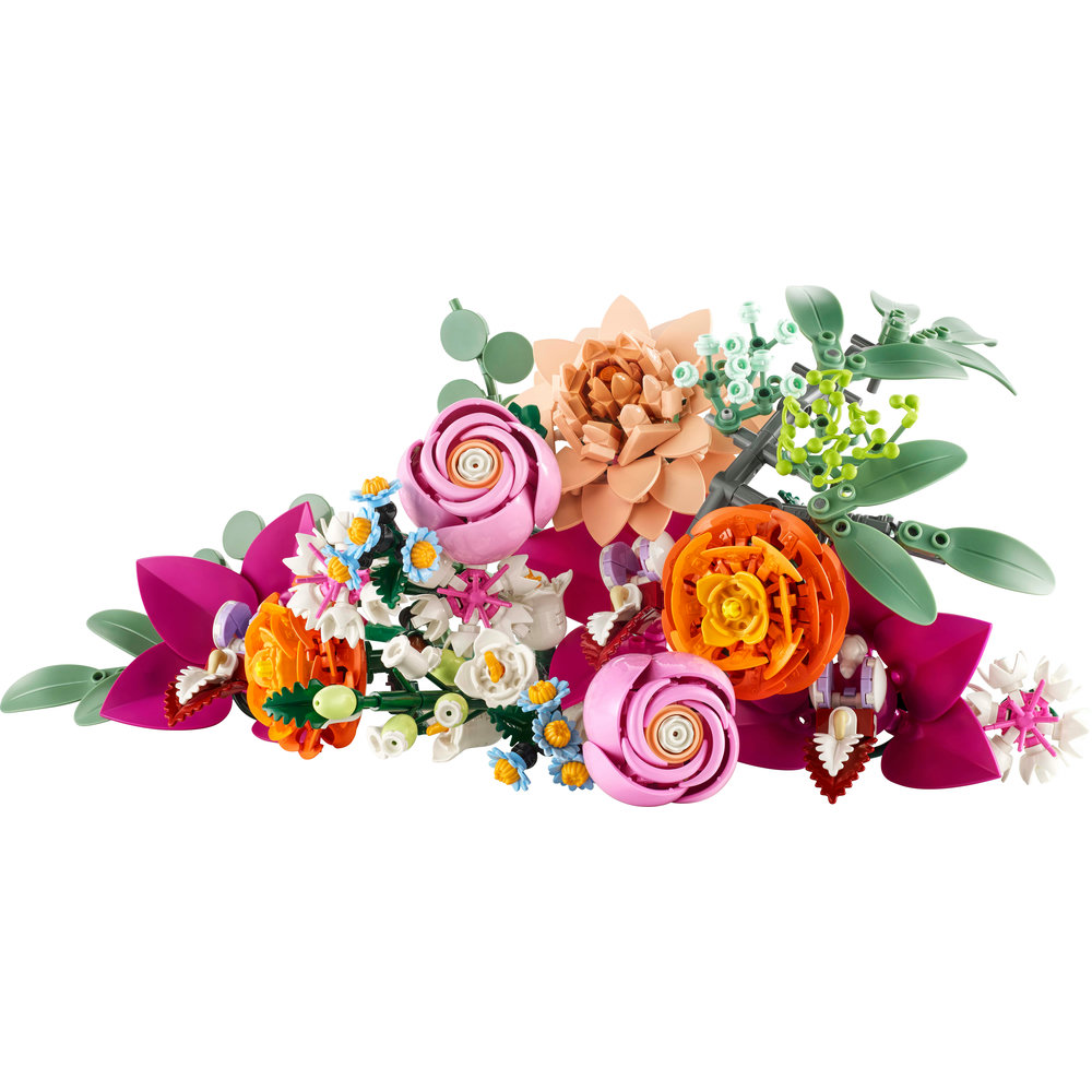 LEGO Botanicals Pretty Pink Flower Bouquet Floral Decor 10342 - Image 2