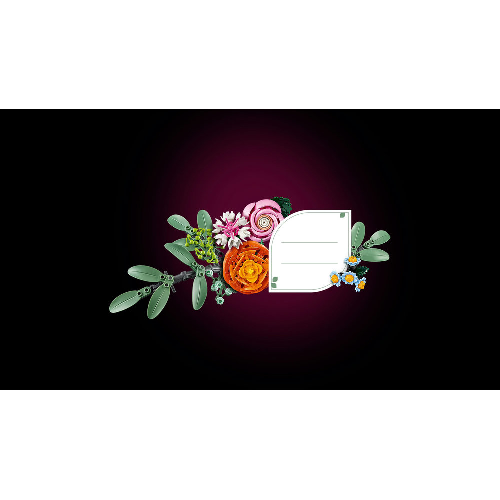 LEGO Botanicals Pretty Pink Flower Bouquet Floral Decor 10342 - Image 4