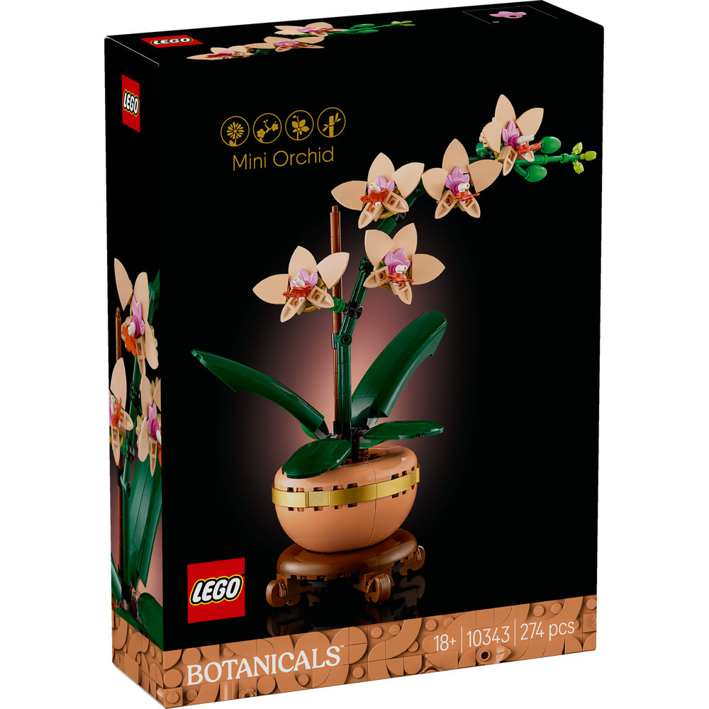 LEGO Botanicals Mini Orchid Plant Gift 10343 - Image 8