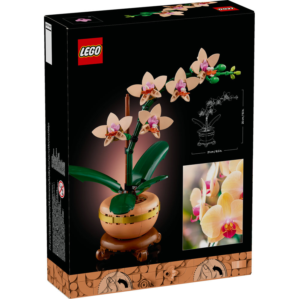 LEGO Botanicals Mini Orchid Plant Gift 10343 - Image 9
