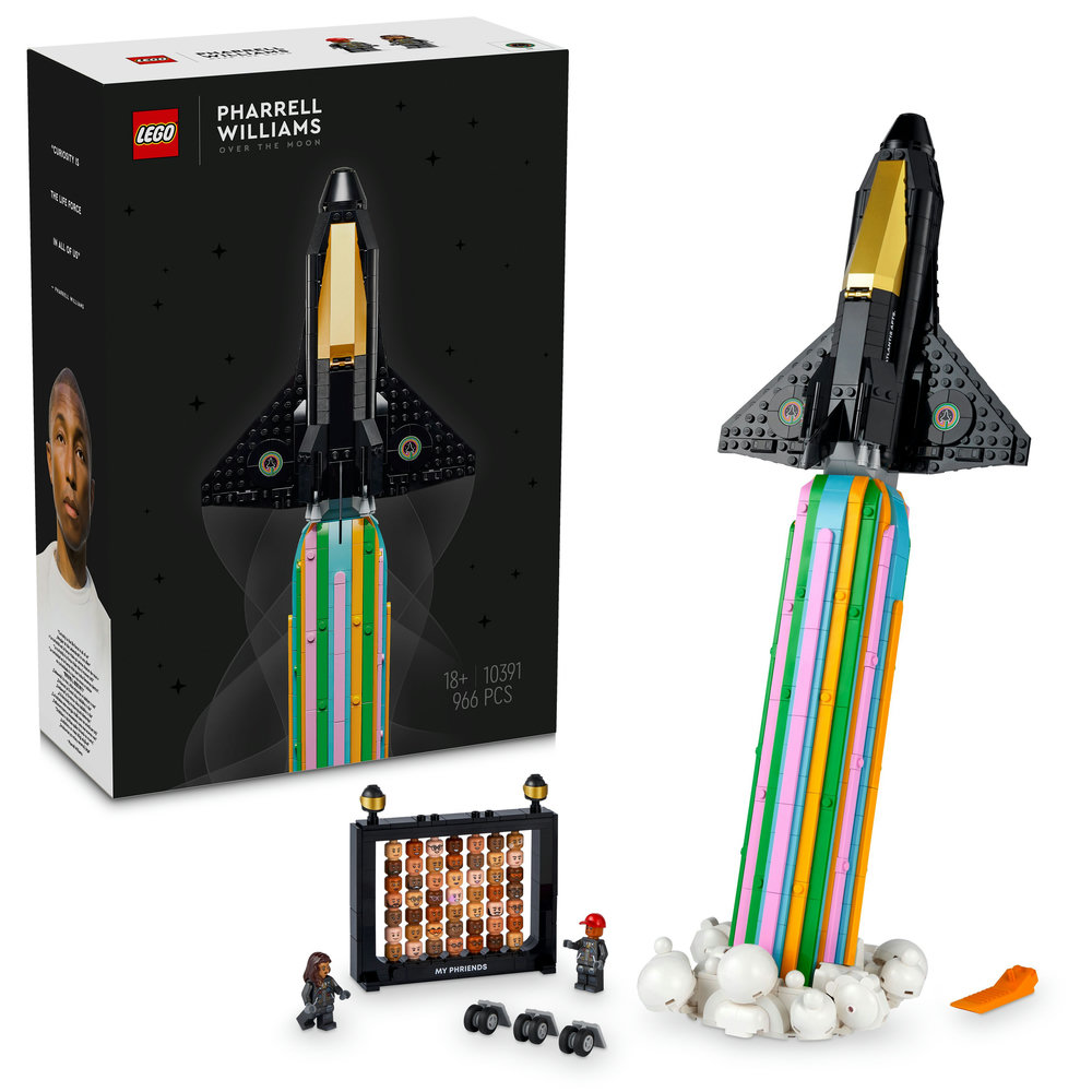 LEGO Icons Over the Moon with Pharrell Williams Building Kit 10391 (966 Pieces) - Image 1