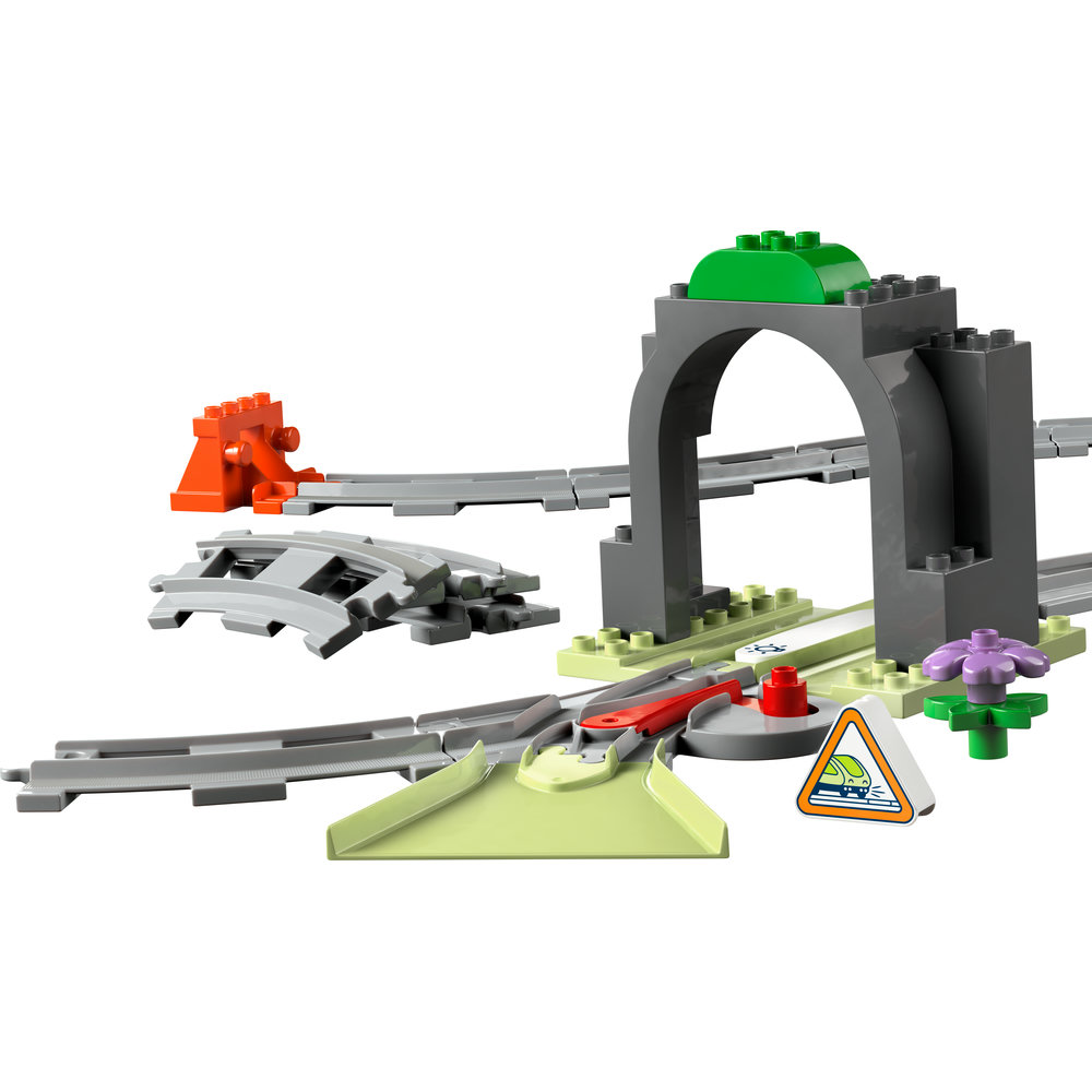 LEGO DUPLO Town Train Tunnel and Tracks Expansion Set 10425 - Image 2