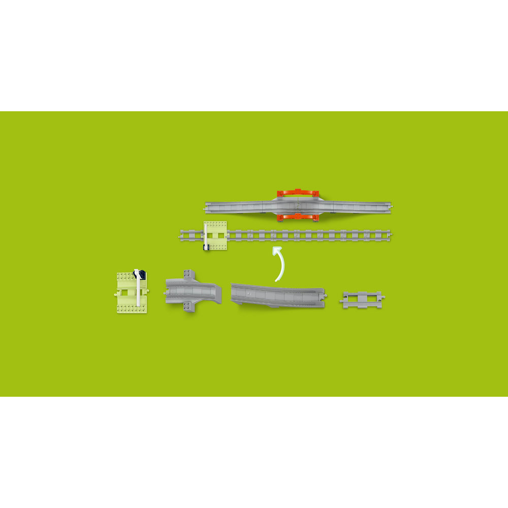 LEGO DUPLO Town Train Bridge and Tracks Expansion Set 10426 - Image 6