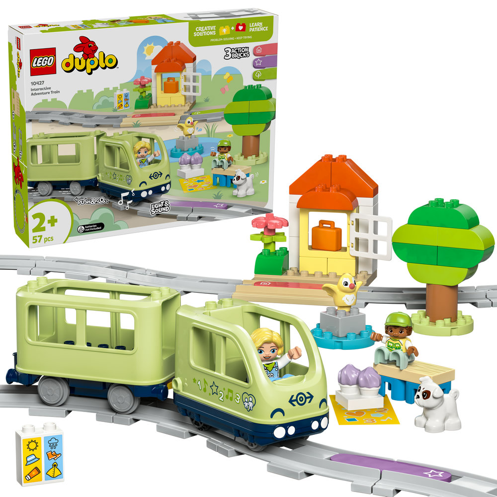 LEGO DUPLO Town Interactive Adventure Train Set 10427 - Image 1