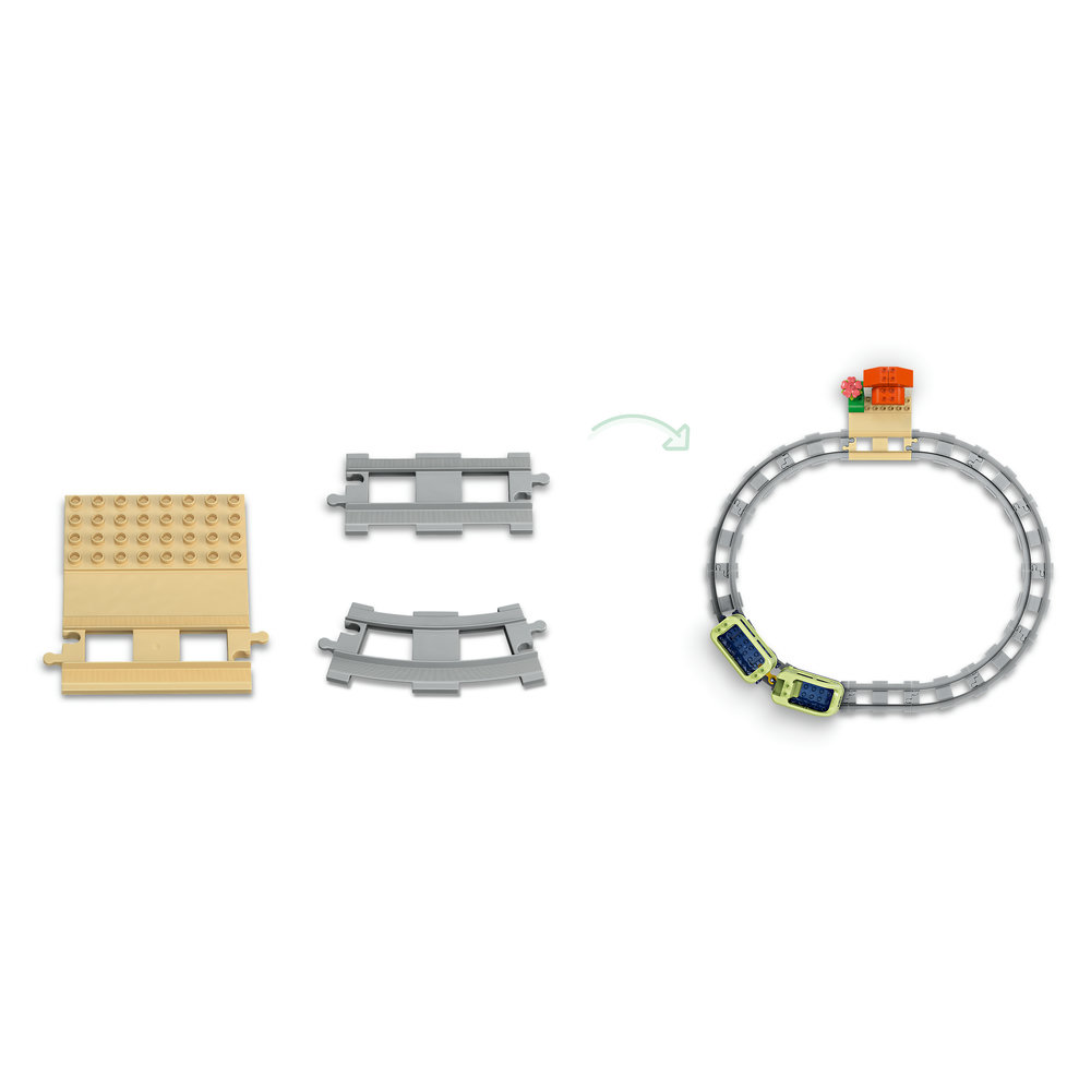 LEGO DUPLO Town Interactive Adventure Train Set 10427 - Image 6