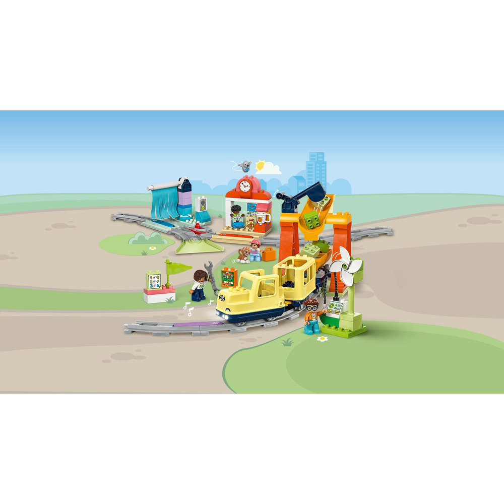 LEGO DUPLO Town Big Interactive Community Train Set 10428 - Image 3