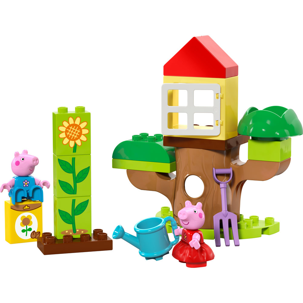 LEGO DUPLO Peppa Pig Garden and Tree House Toy 10431 - Image 2