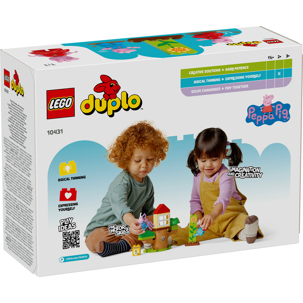 LEGO DUPLO Peppa Pig Garden and Tree House Toy 10431 - Image 6