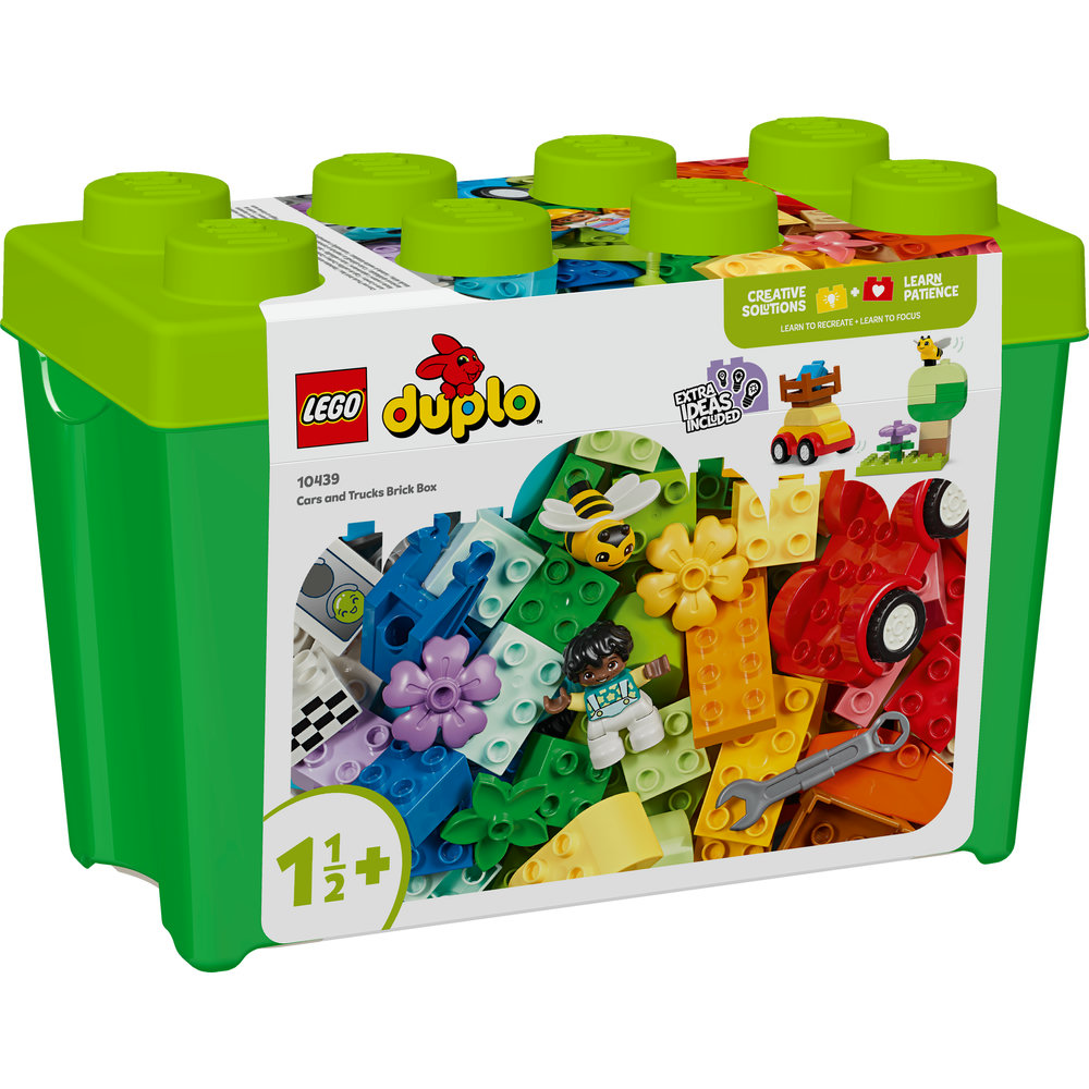LEGO DUPLO Classic Cars and Trucks Brick Box Playset 10439 - Image 1