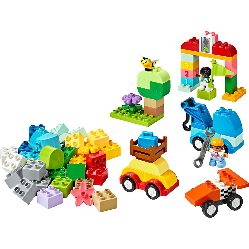 LEGO DUPLO Classic Cars and Trucks Brick Box Playset 10439 - Image 2