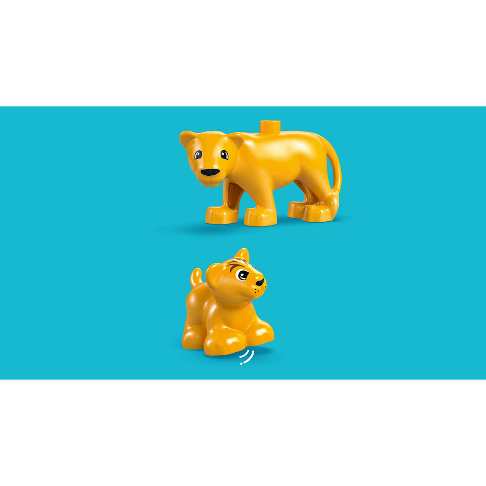 LEGO DUPLO Town Wild Animal Families: Penguins & Lions Imagination Toy 10442 - Image 6
