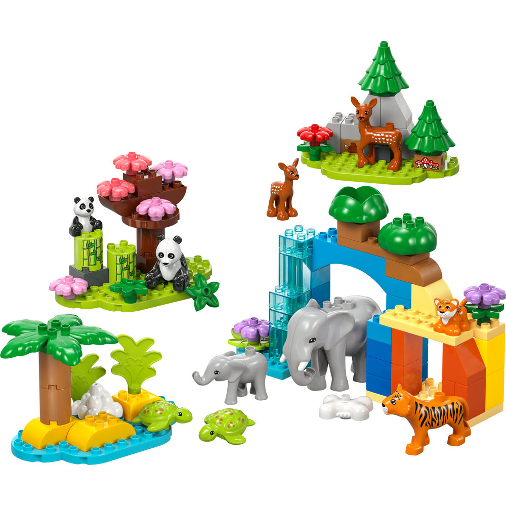 LEGO DUPLO Town 3in1 Wild Animal Families Set Learning Toy 10446 - Image 2
