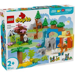 LEGO DUPLO Town 3in1 Wild Animal Families Set Learning Toy 10446 - Image 8