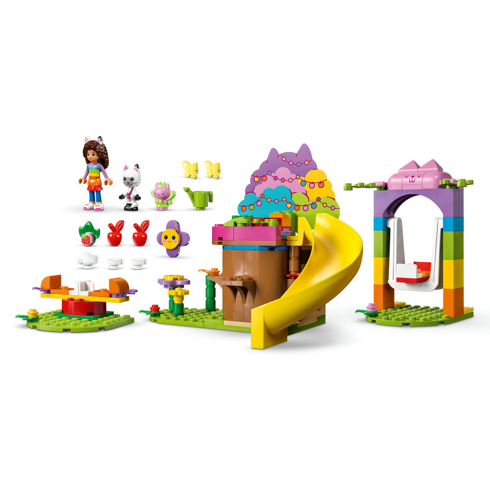 LEGO Gabby's Dollhouse - Kitty Fairy’s Garden Party 10787 Building Toy Set (130 Pieces) - Image 6