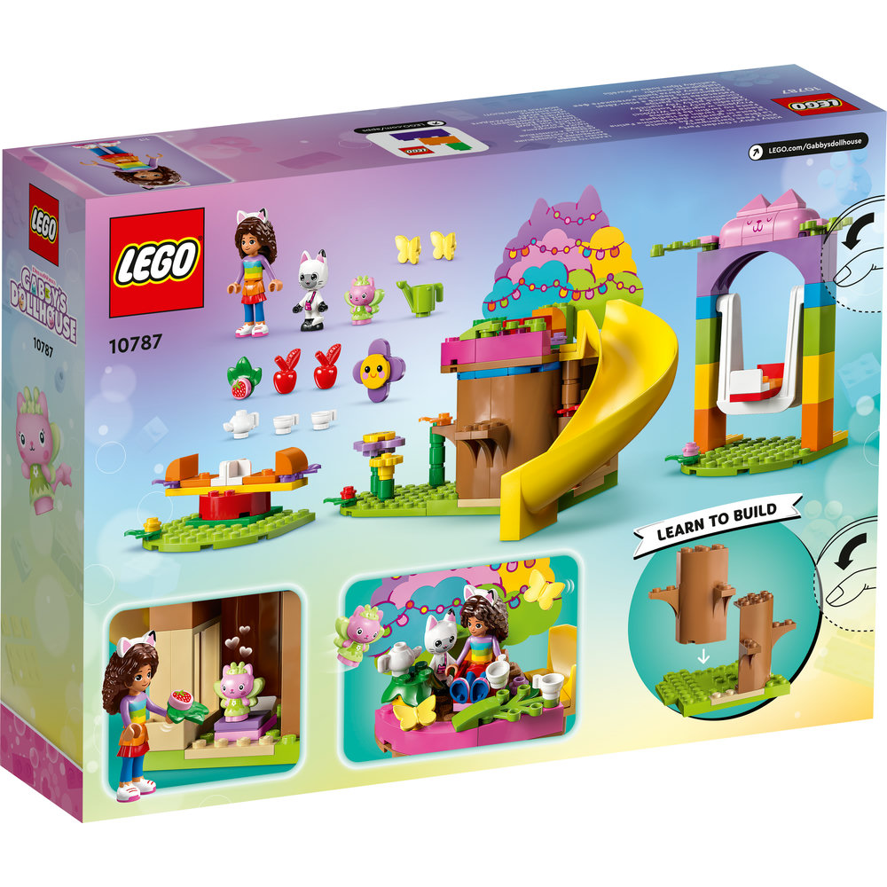 LEGO Gabby's Dollhouse - Kitty Fairy’s Garden Party 10787 Building Toy Set (130 Pieces) - Image 8