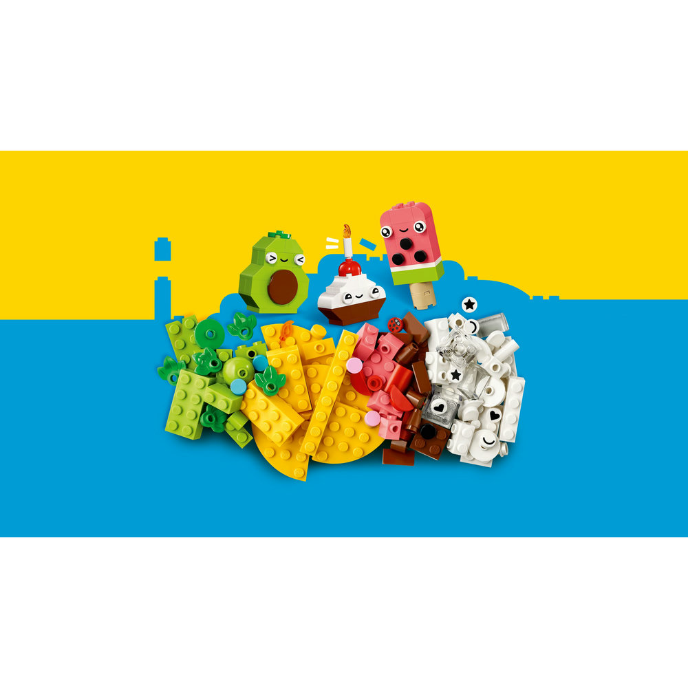LEGO Classic Creative Food Friends Imaginative Pretend-Play Toy 11039 - Image 3