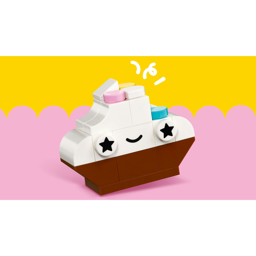 LEGO Classic Creative Food Friends Imaginative Pretend-Play Toy 11039 - Image 5