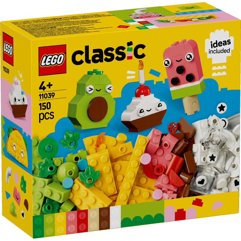 LEGO Classic Creative Food Friends Imaginative Pretend-Play Toy 11039 - Image 8