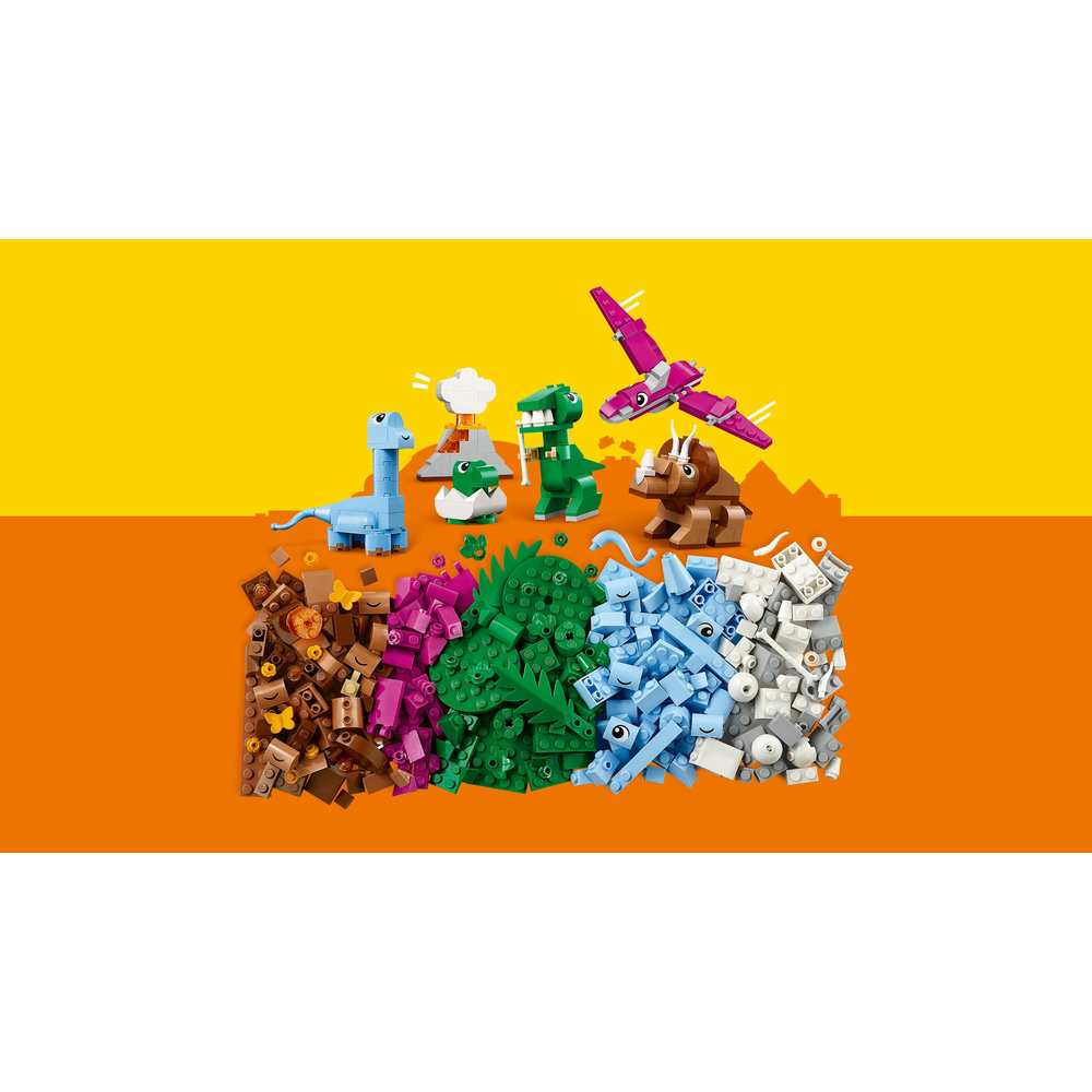 LEGO Classic Creative Dinosaurs, Imaginative Toy Models 11041 - Image 3