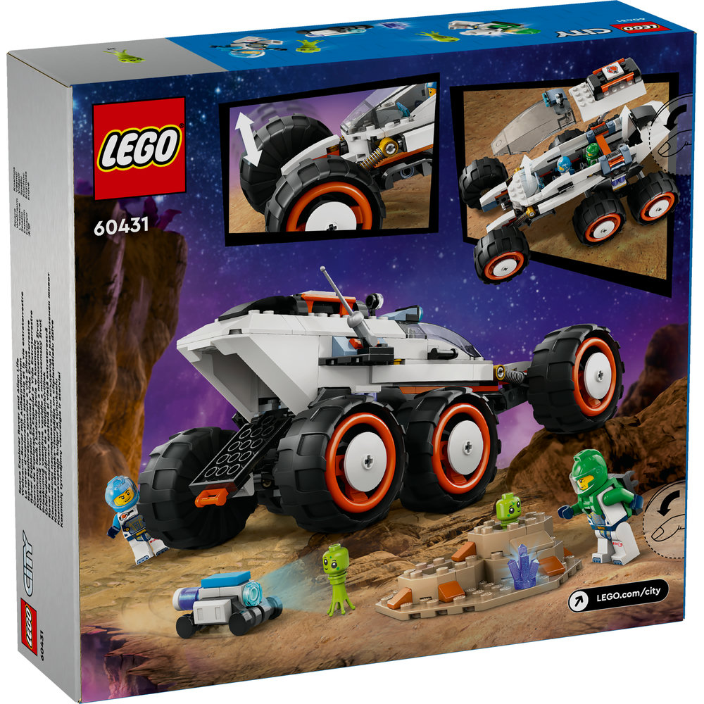 LEGO City Space Explorer Rover and Alien Life 60431 - Image 3