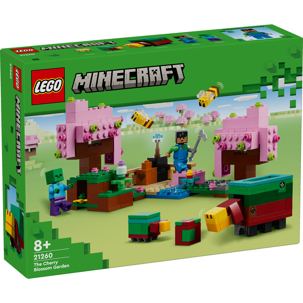 LEGO Minecraft The Cherry Blossom Garden Toy 21260 - Image 1