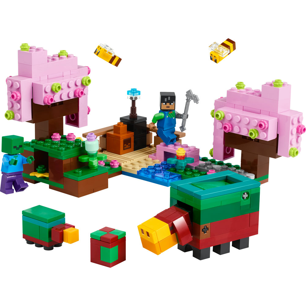 LEGO Minecraft The Cherry Blossom Garden Toy 21260 - Image 2
